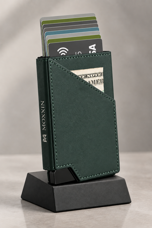 Green Moxxin Pop-Up Wallet